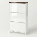 Sapateira De Madeira Fina – Com 3 Portas
